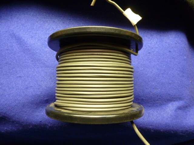 100 foot Stranded #16 Tinned Copper Essex 600 Volt Appliance Hookup Wire Hypalon