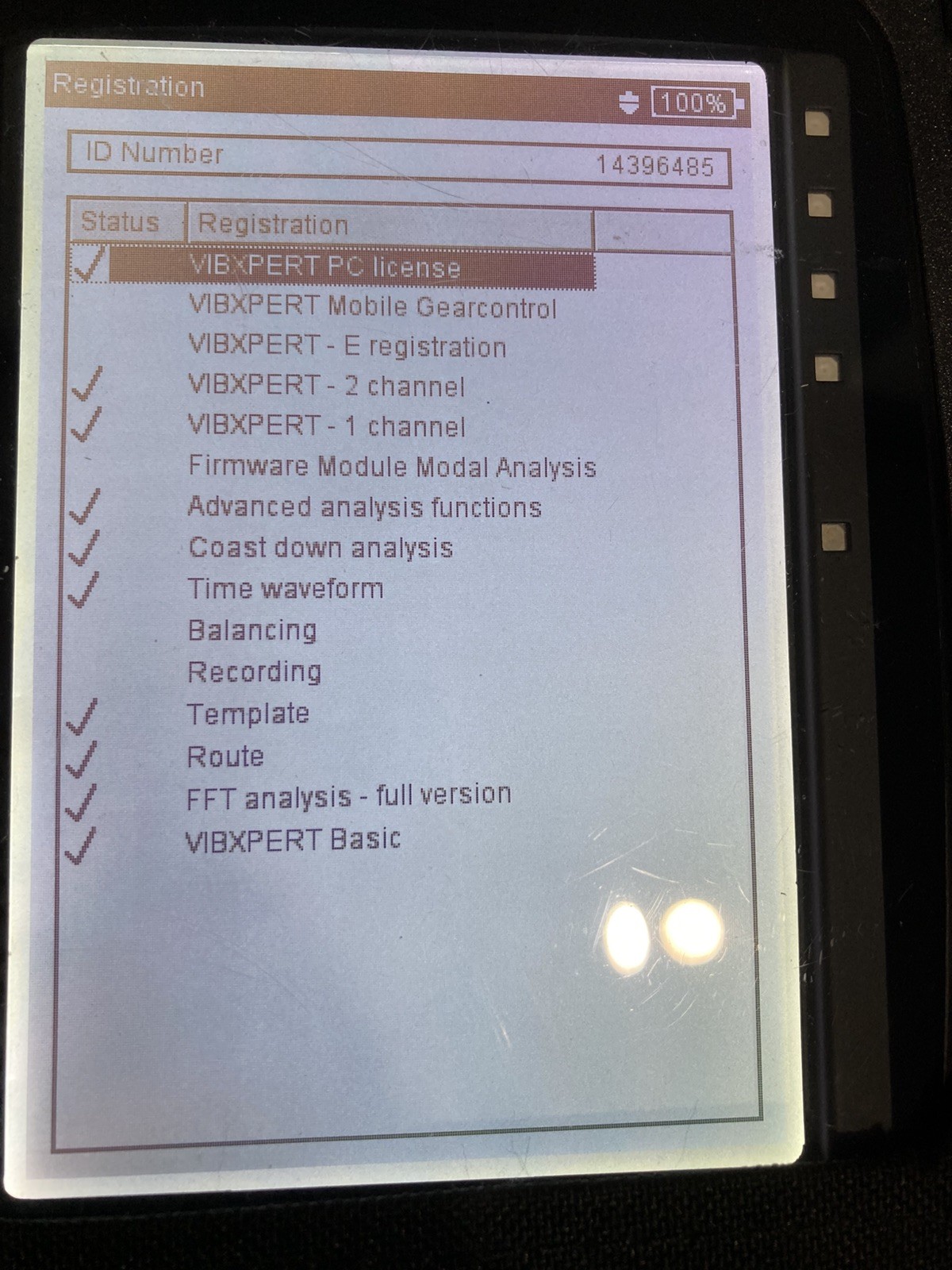 DB Pruftechnik Ag VIB 5.300 VibXpert Dual Channel Vibration Analysis