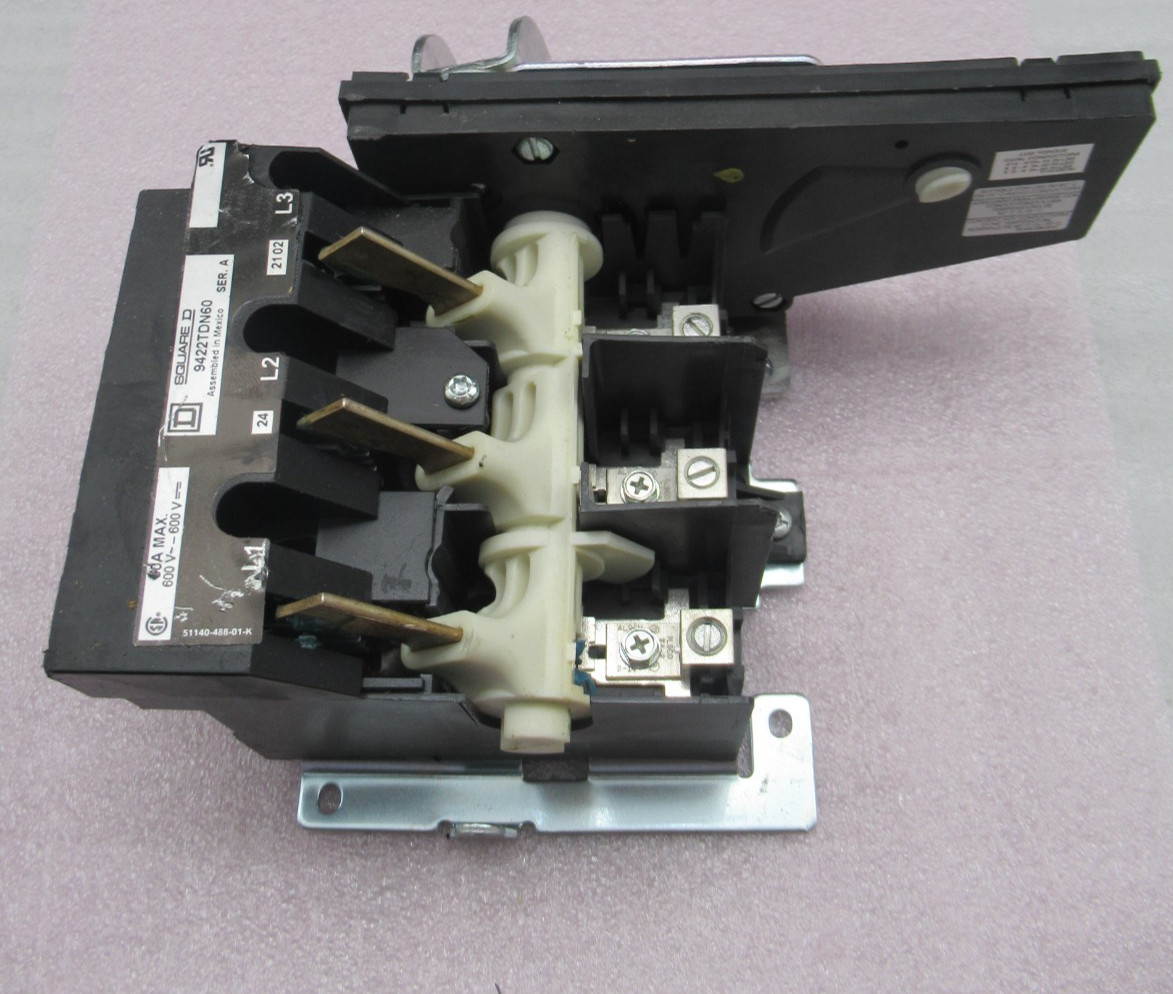 Square D 9422TDN60 Flange Mount Non-Fusible Disconnect Switch 60A 3-Pole 600VAC