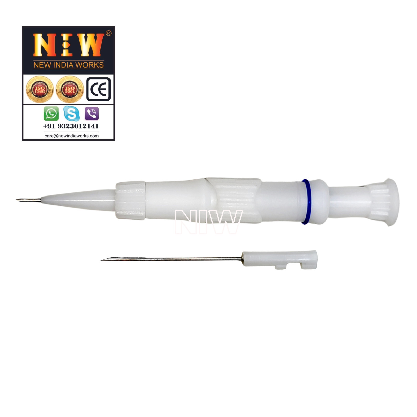 NIW Internationals lion type implanter FUE,DHI pen imp Hair Transplant pack of 5