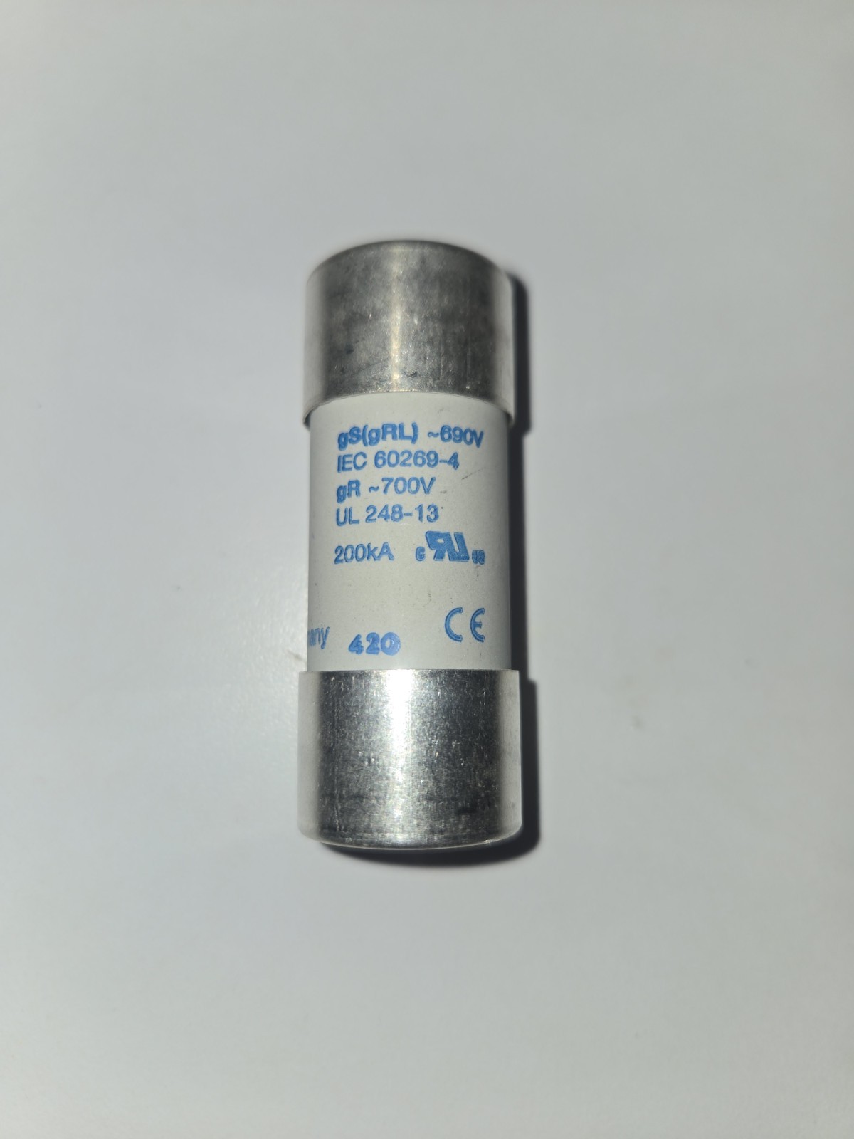 SIBA 50A 690V HRC Cartridge Fuse Current-Limiting, MPN 50 140 34, 6pk