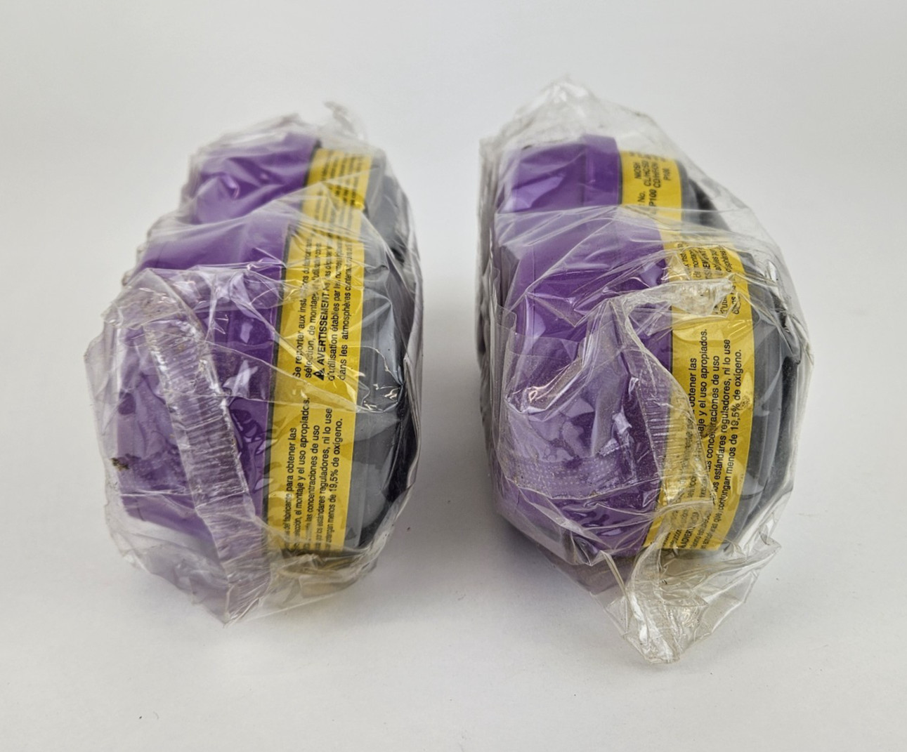 North 7580P100 | P100 Particulate Filter, Respirator Cartridges, 2 Packs SEALED