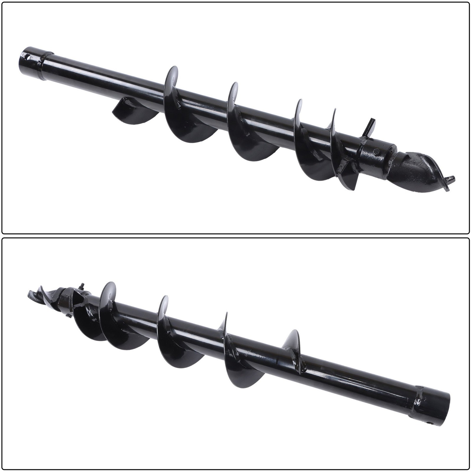 150mm diameter Auger Post Hole Attachment for mini excavator W/ Drill pipe & bit