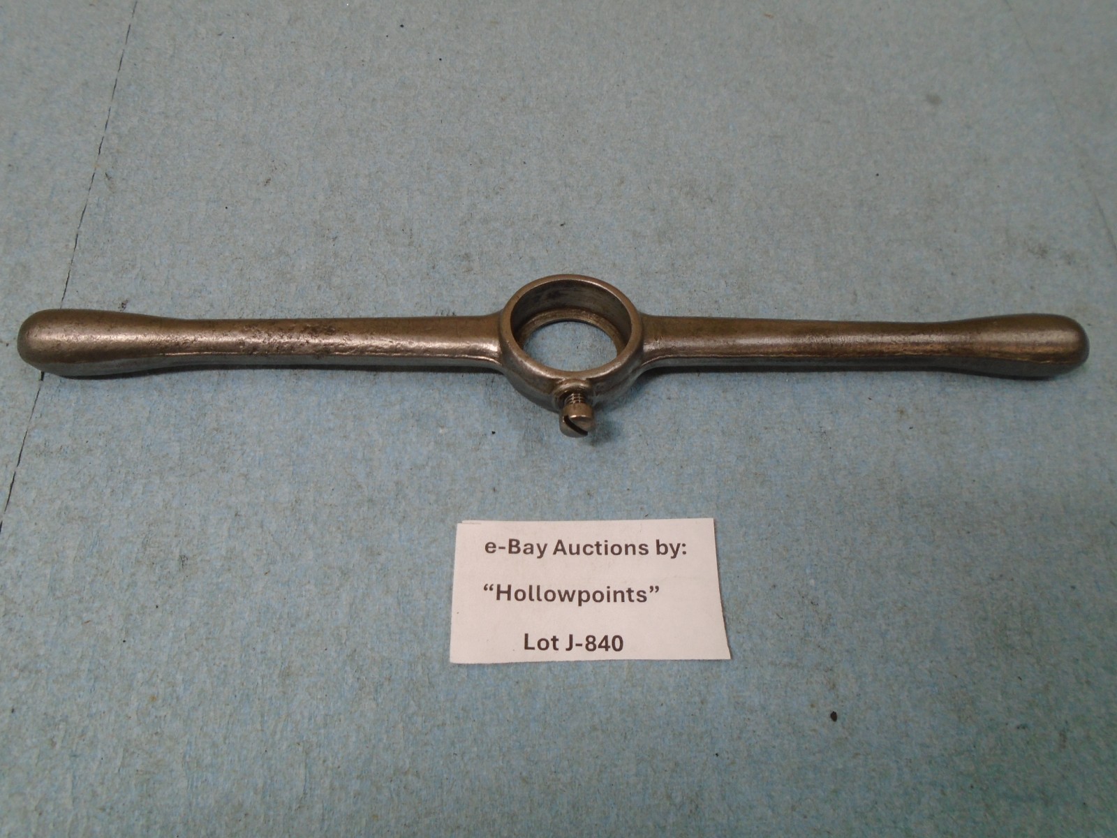 ACE No Name 1″ Round Forged Steel Die Handle Holder 9″ Long J840