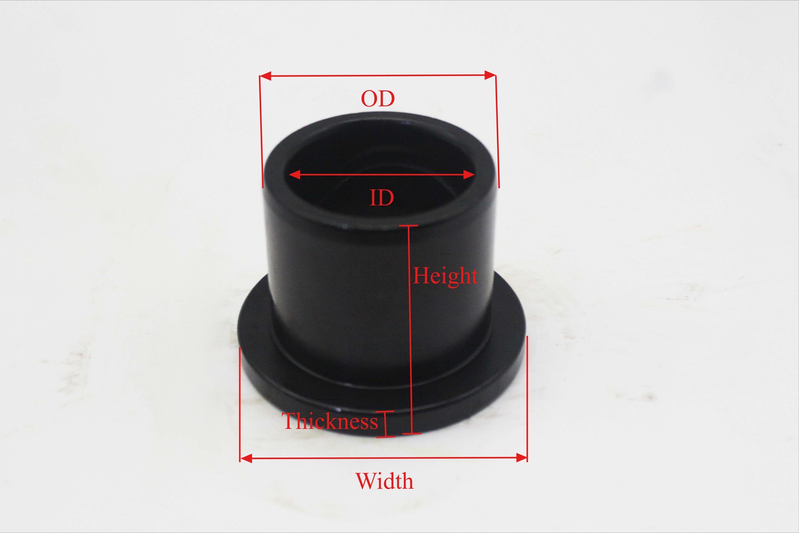 ID 90mm 100mm 110mm Excavator T Bucket Pin Bushing Bearing steel with Flange