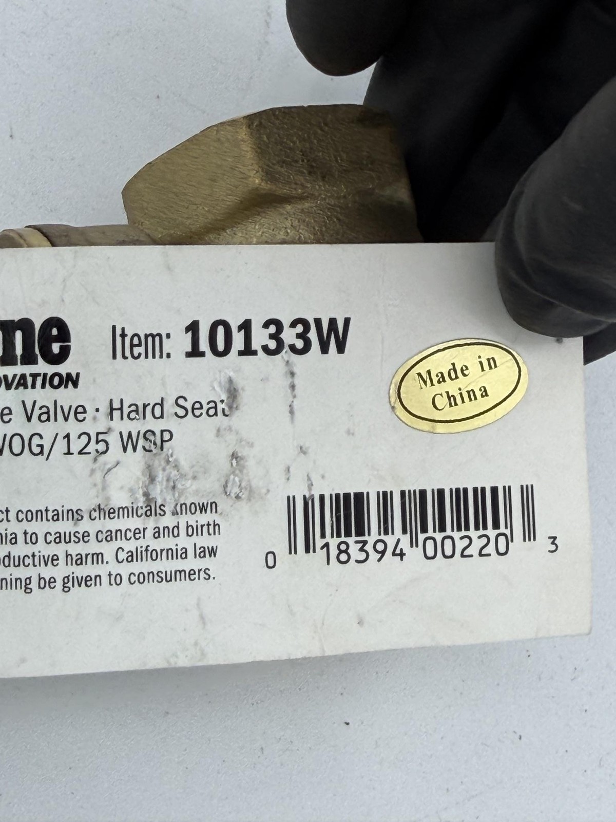 Webstone 10133W 3/4 In Forged Brass Gate Valve Lead Free 200 WOG IPS China 3ct