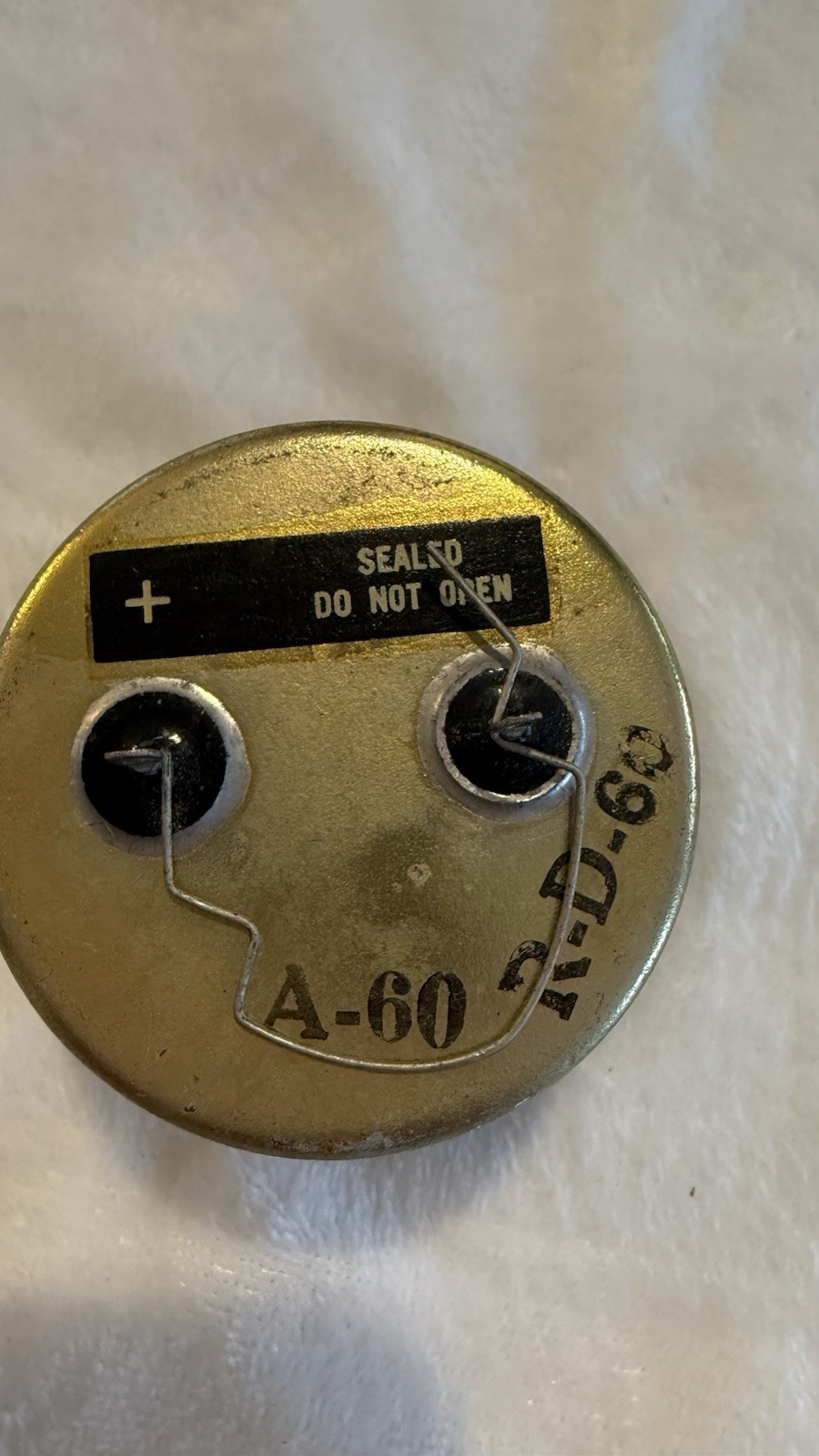 Vintage Phastron DC Microammeter Panel Meter ±10µA Ruggedized MR26W1TDCUAR