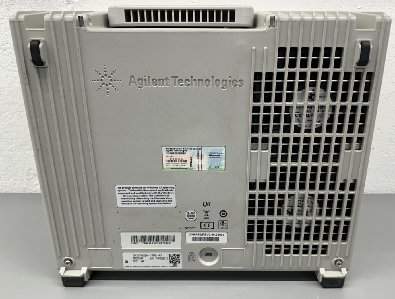 Keysight Agilent MSO9104A Mixed Signal Oscilloscope 1GHz w/ SSD