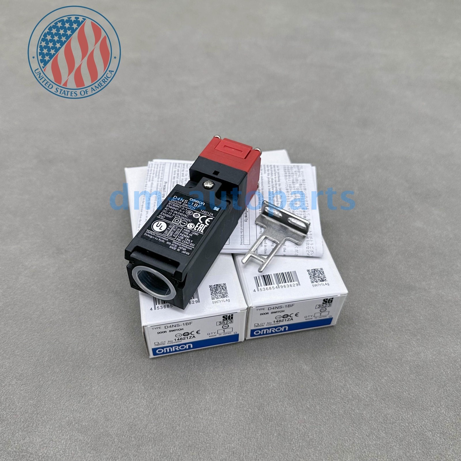 D4NS-1BF Omron Safety Door Lock Switch Brand New In Box US Stock Fast Shipping