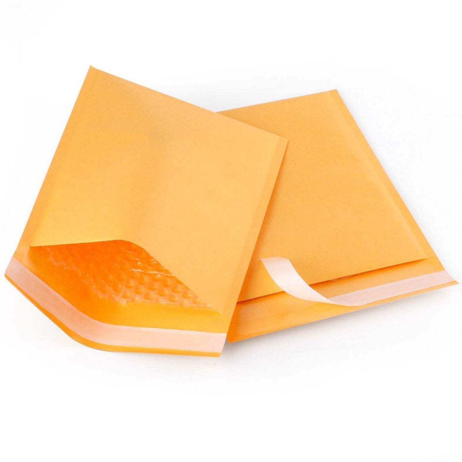 4 x 8 inches Brown Self Sealing Padded Bubble Mailer Envelopes: 3CT