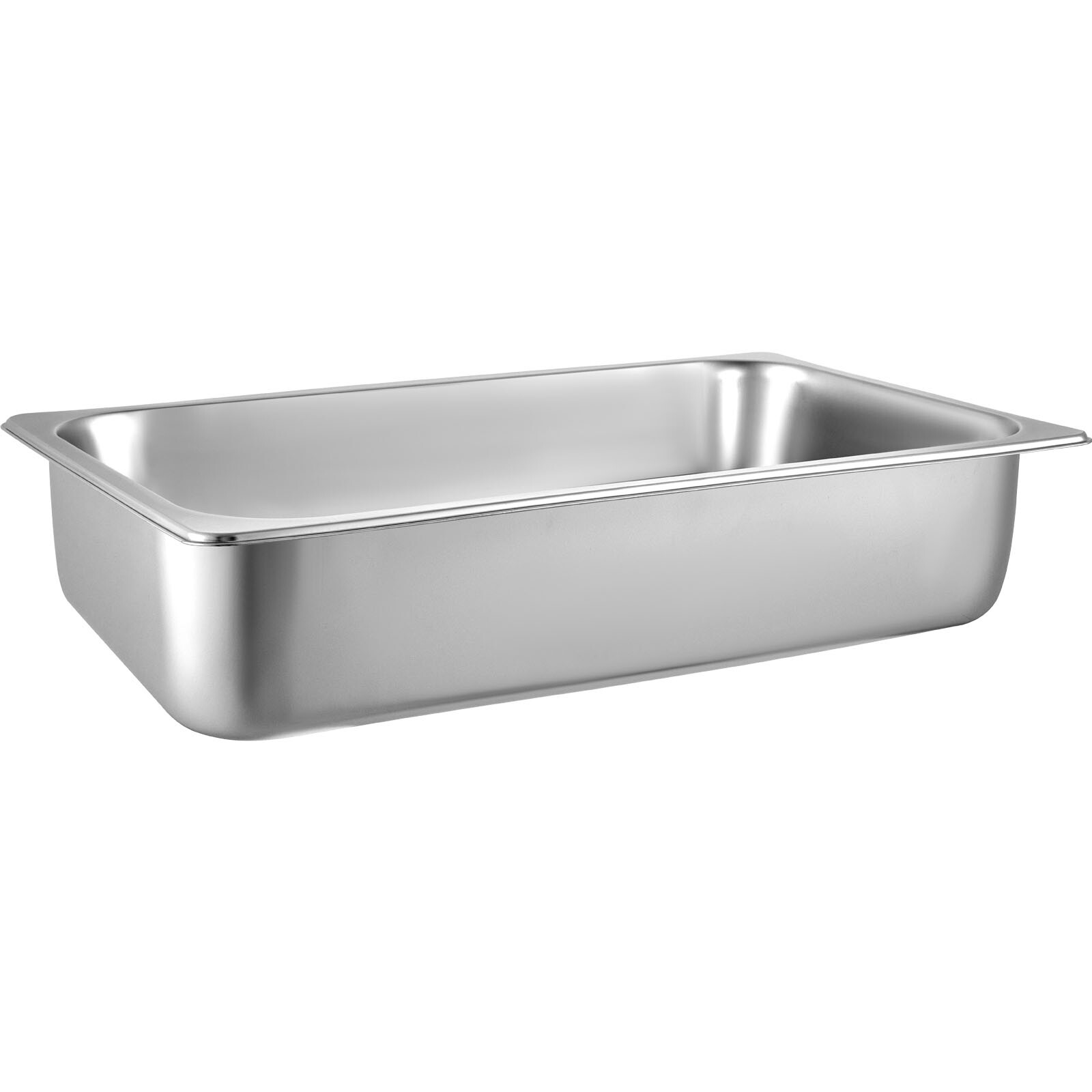 VEVOR 6 Pack 6″ Deep Stainless Steel Steam Table Pans Hotel Food Prep Pan