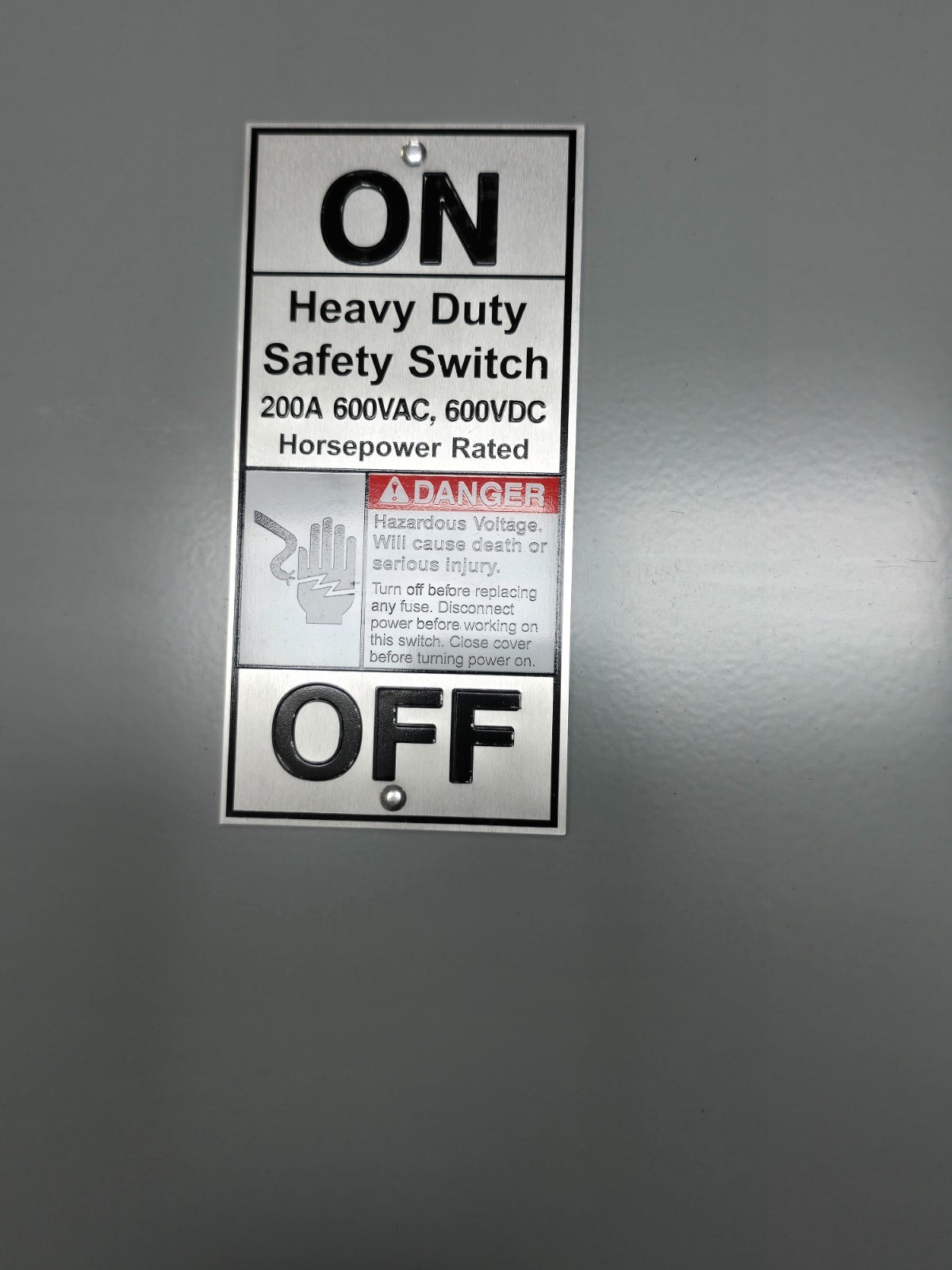 SIEMENS HF364, HEAVY DUTY SAFETY SWITCH ,3p/200A/600V, NEW IN BOX! MAKE OFFER!