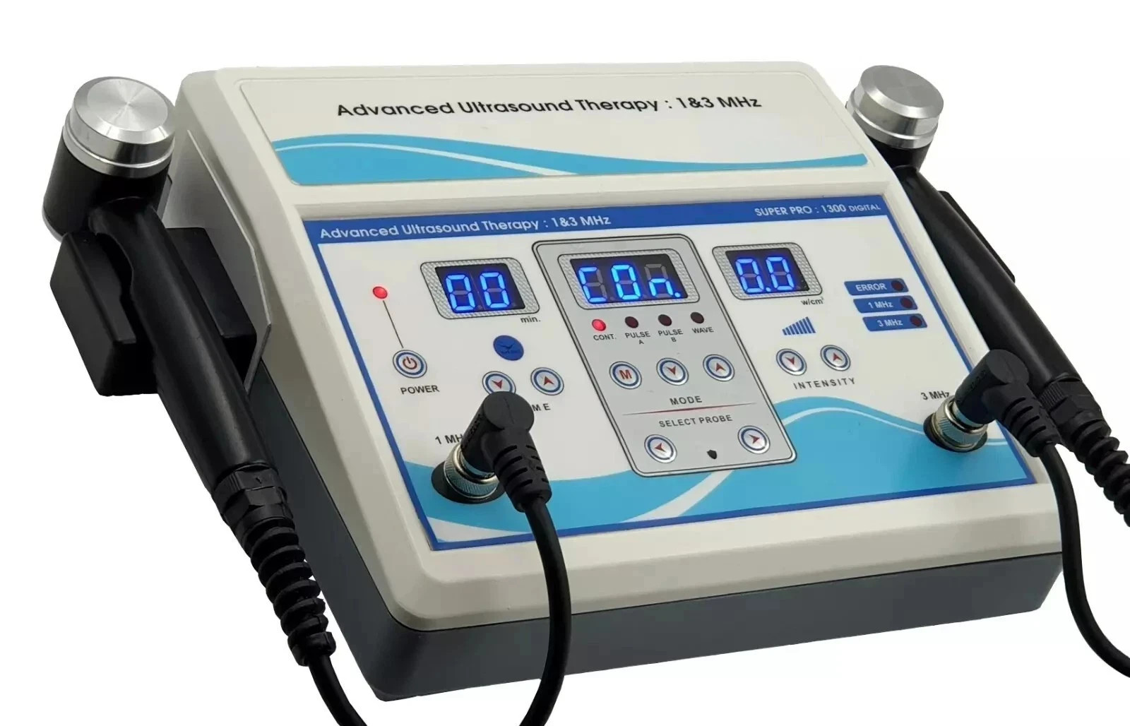 Dual 1 & 3 Mhz Ultrasound Therapy Physical Pain Relief Therapeutic Machine