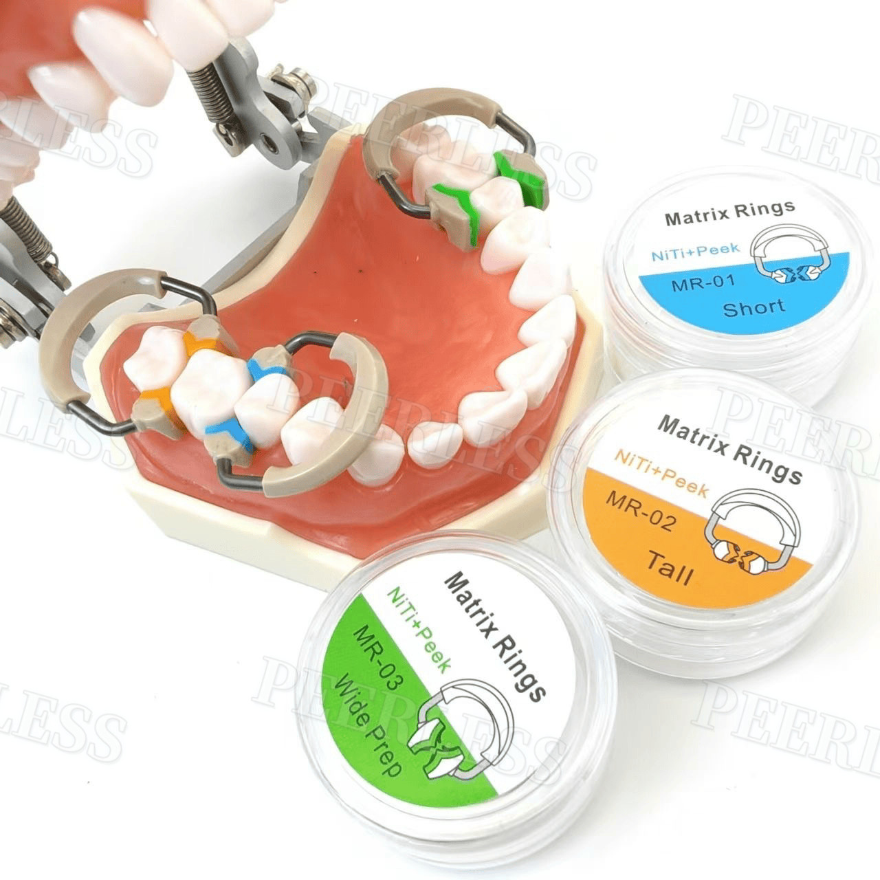 Dental Matrix Bands Ring Sectional Matrice Clamp Fit Garrison Palodent V3 System
