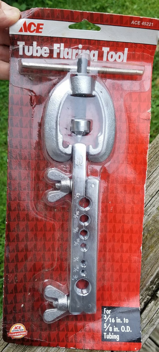 Ace Tube Flaring Tool 45221 3/16 in to 5/8 in O.D. Tubing NOS New in Package