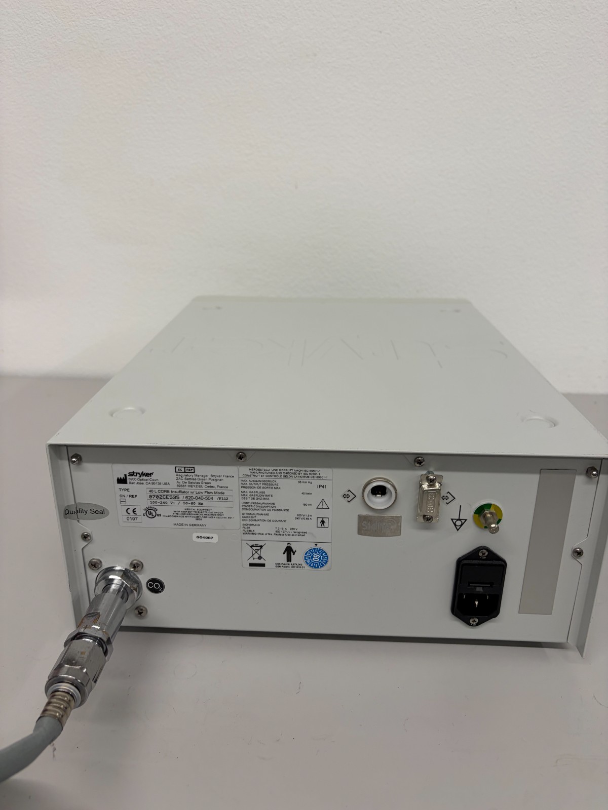 Stryker 620-040-504 High Flow Insufflator – 40L (5 Available)