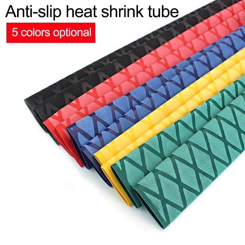 Anti-Slip Heat Shrink Tube Fishing Rod Electrical Insulation 1M 5 Colors 15–50mm