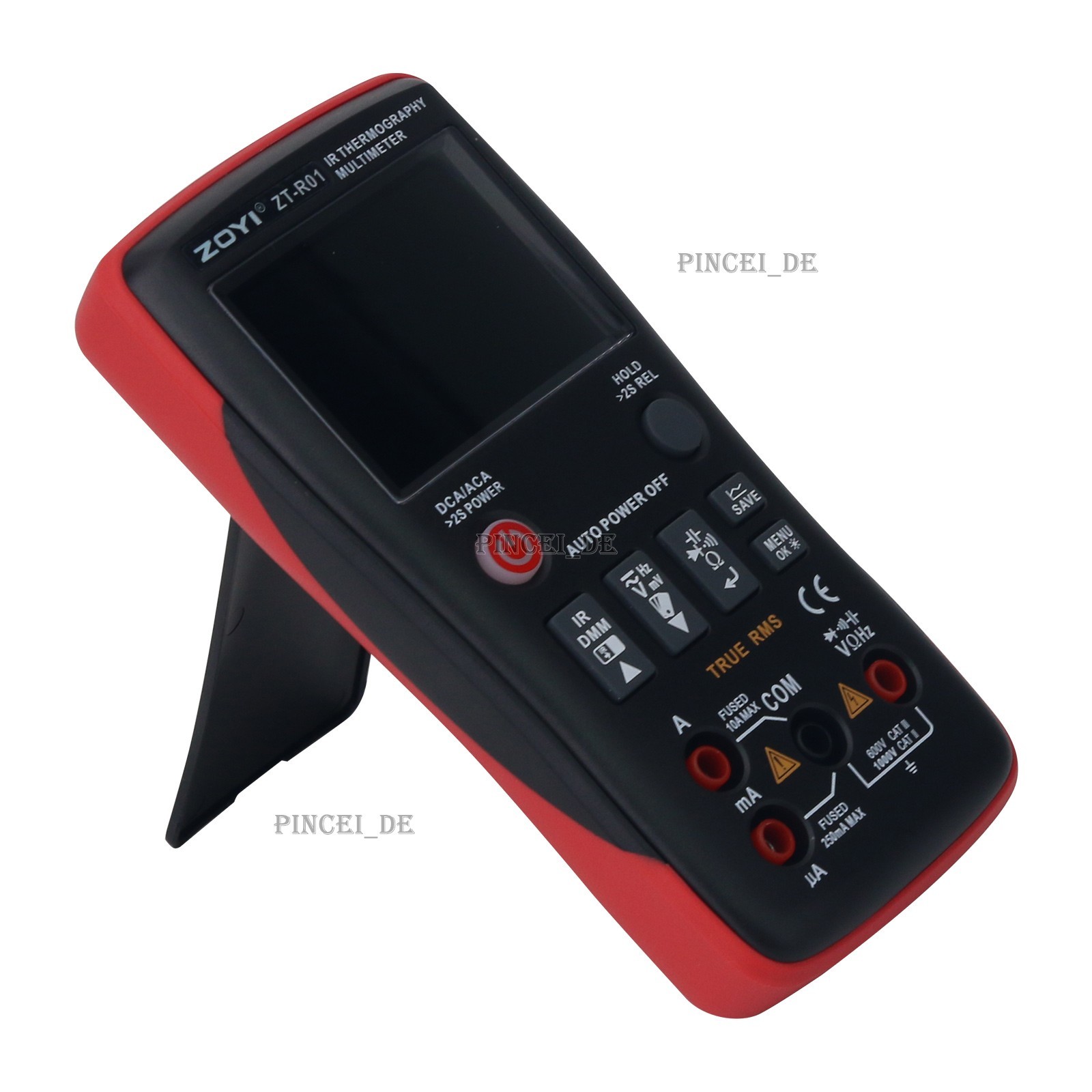 ZT-R01 2-IN-1 IR Thermal Imaging Multimeter with 2.4-inch IPS Color Screen
