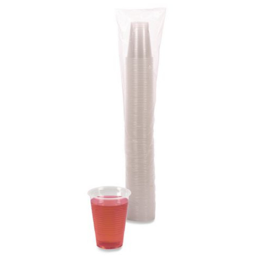 Boardwalk Translucent Plastic Cold Cups 9 oz General Use Pack 100 Count