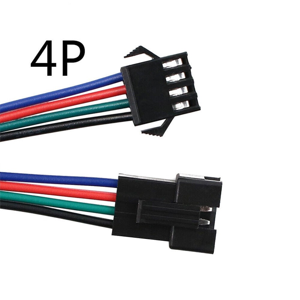 2pin 3pin 4pin 5pin Male Female Extension 22AWG LED Strip JST SM Plug Connector