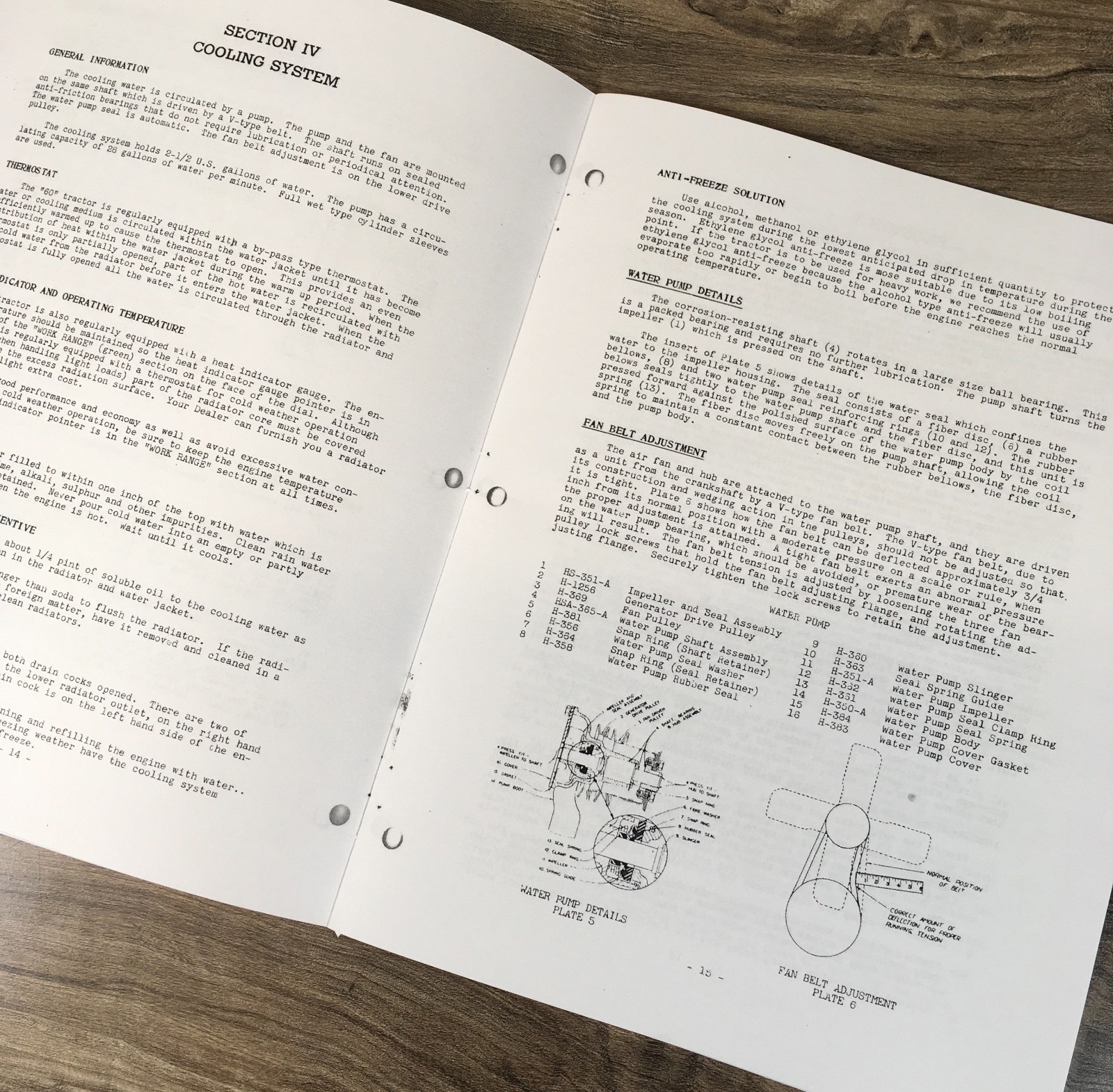Oliver 60 Row Crop Tractor Parts Operators Manual Set Owners Catalog Book