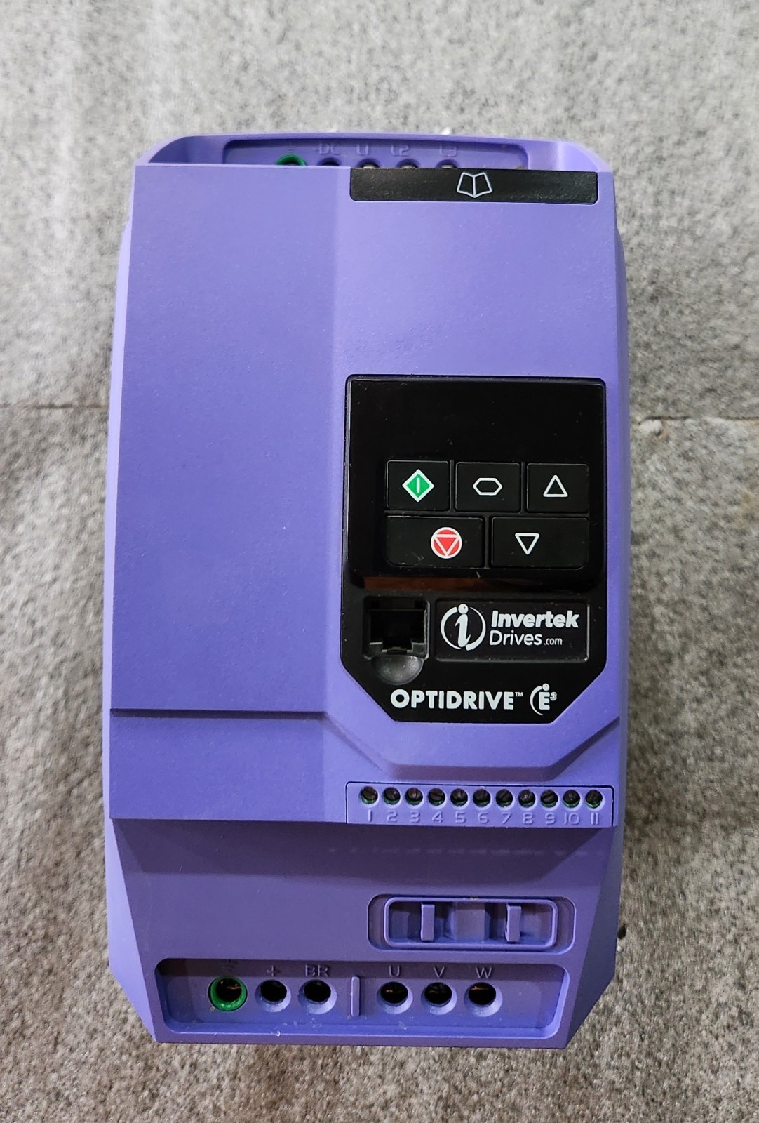 INVERTECH DRIVES / OPTIDRIVE / ODE-3-340140-3F42 7.5 HP