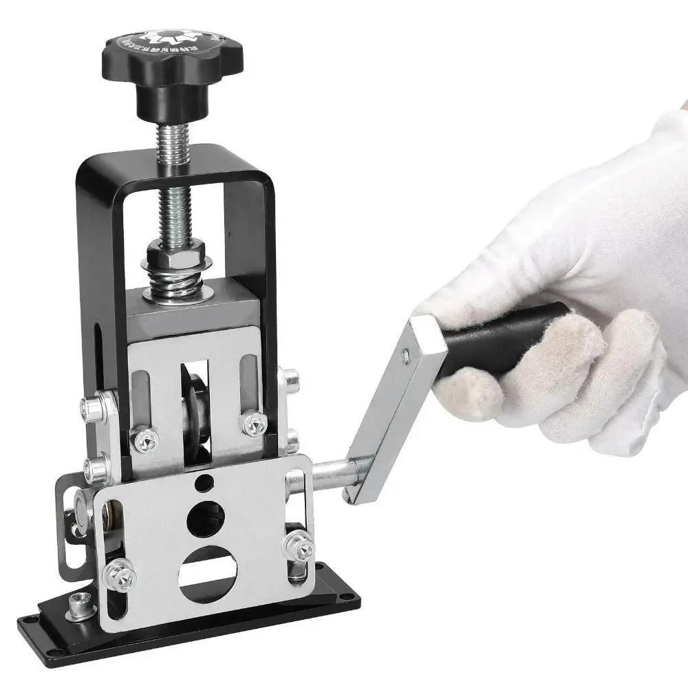 Manual Wire Stripping Machine Drill Powered Hand Crank Wire Stripper Tool 1-25MM