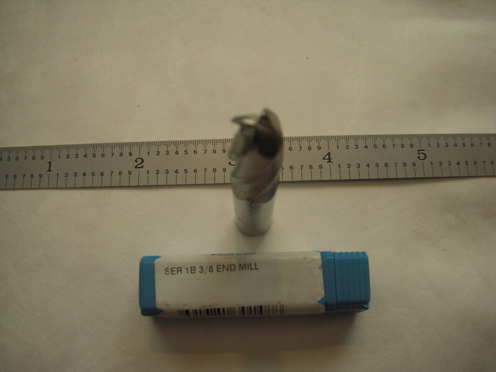 NEW SGS USA 3/8″ D X 1″ LOC X 2 1/2″ OAL 4FL C.C. CARBIDE BALL ENDMILL #30148