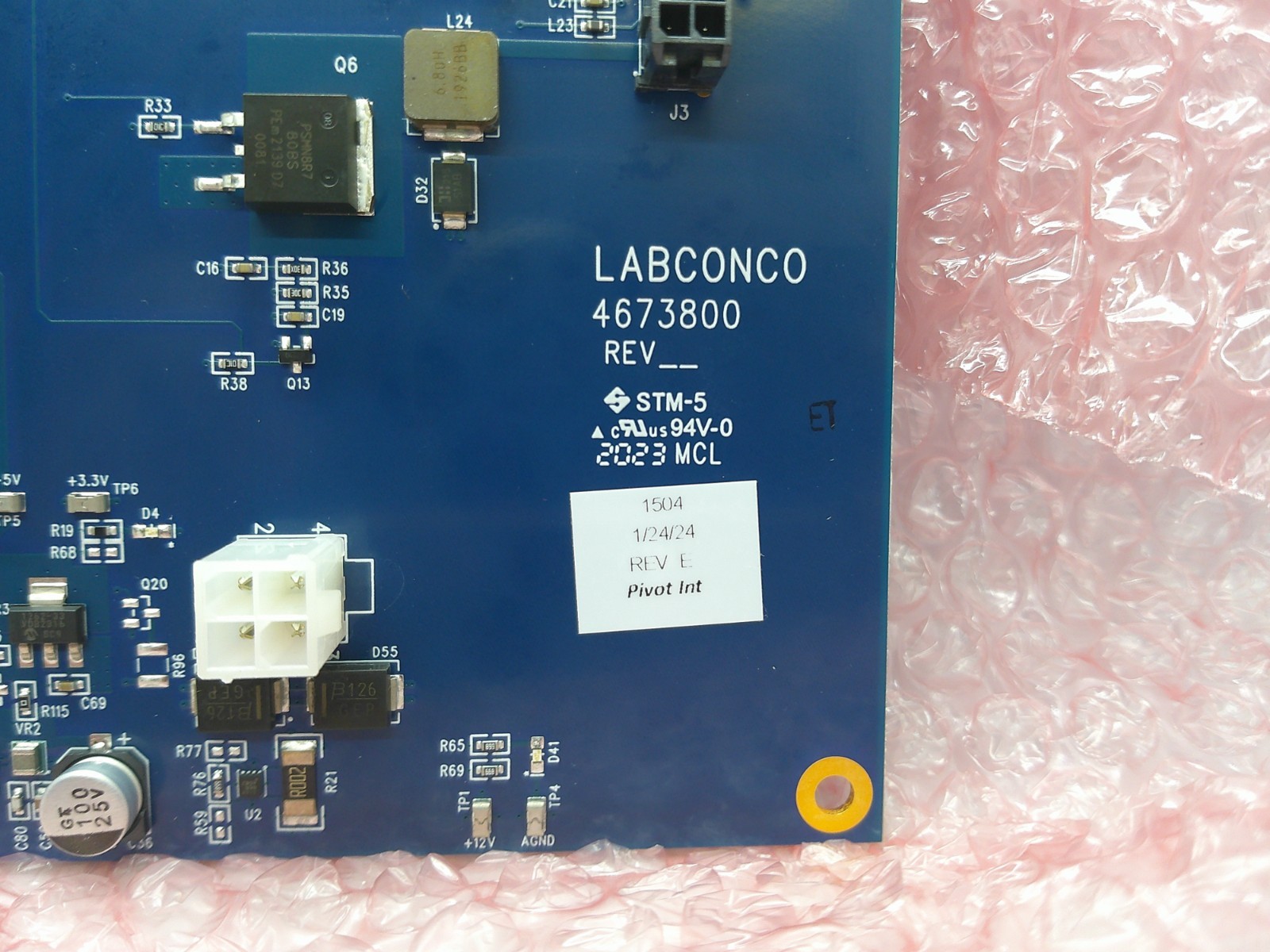 Thermo Fisher Scientific FSSP9715890 Labconco 4673800 Main Control Board