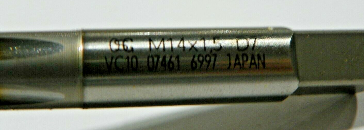 OSG, M14 x 1.5 D7, PLUG TAP, #07461TP M089