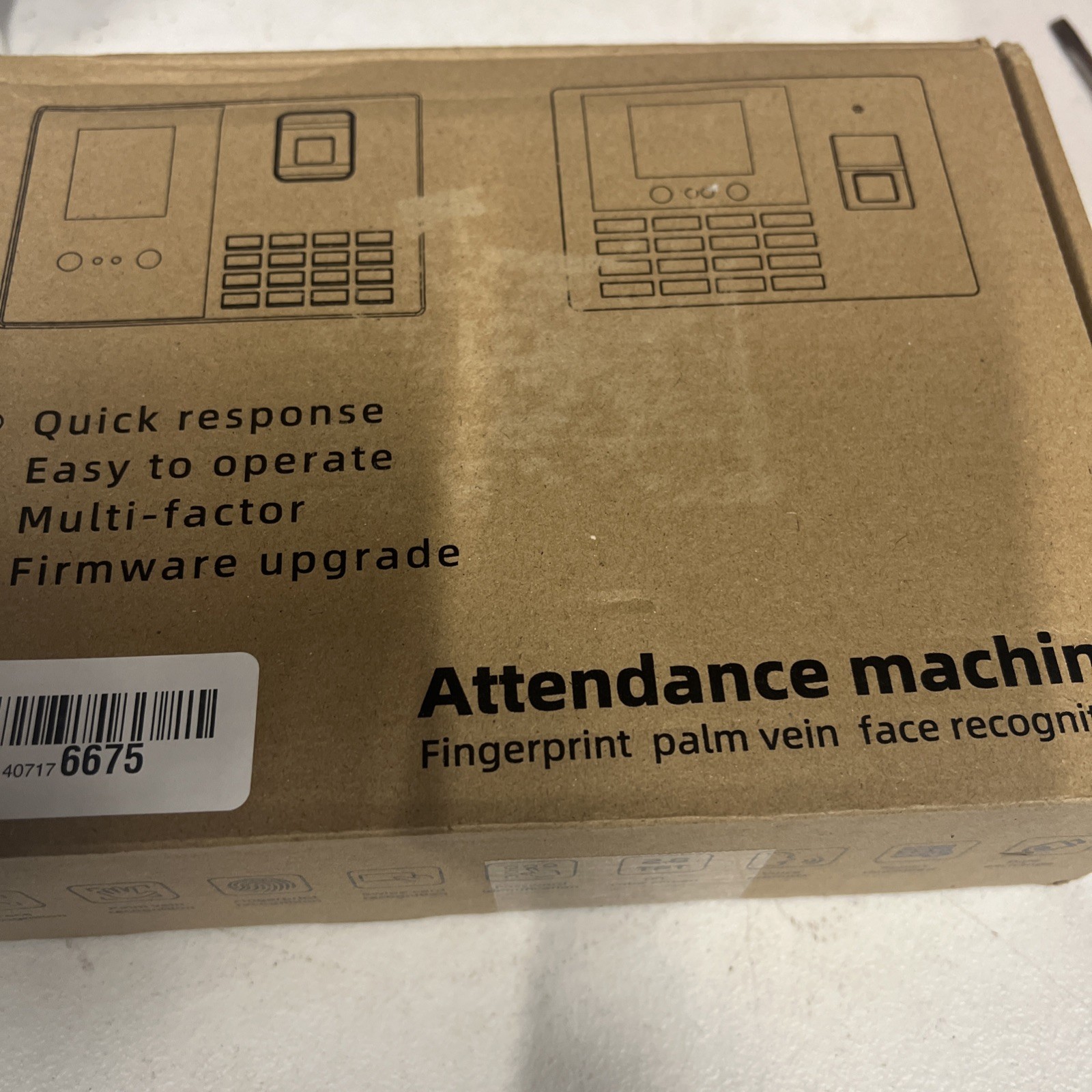 Attendance Machine T200 FACE PALM VEIN AND FINGER PRINT