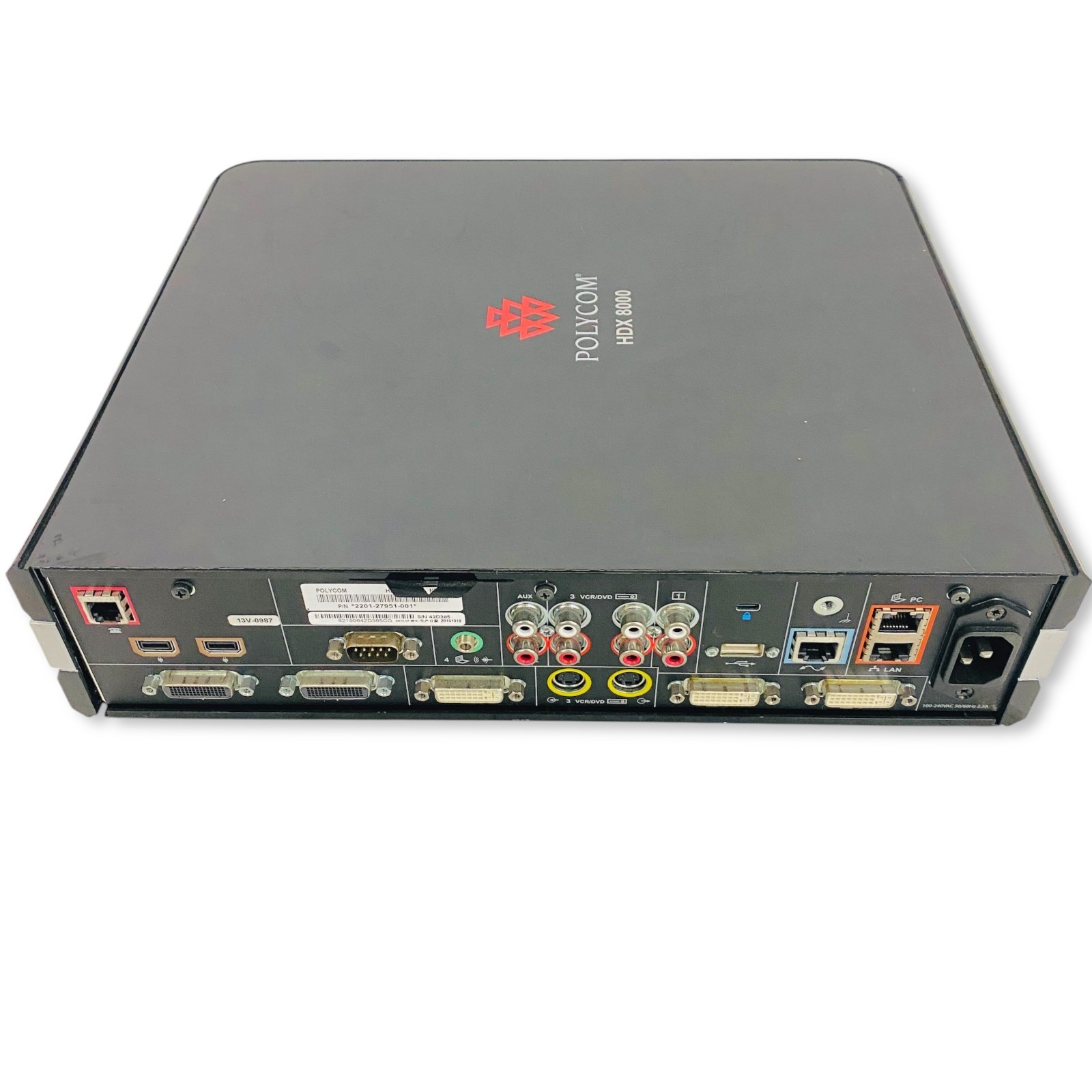 Polycom HDX 8000 HD NTSC Video Conferencing System 2201-27951-001, Tested