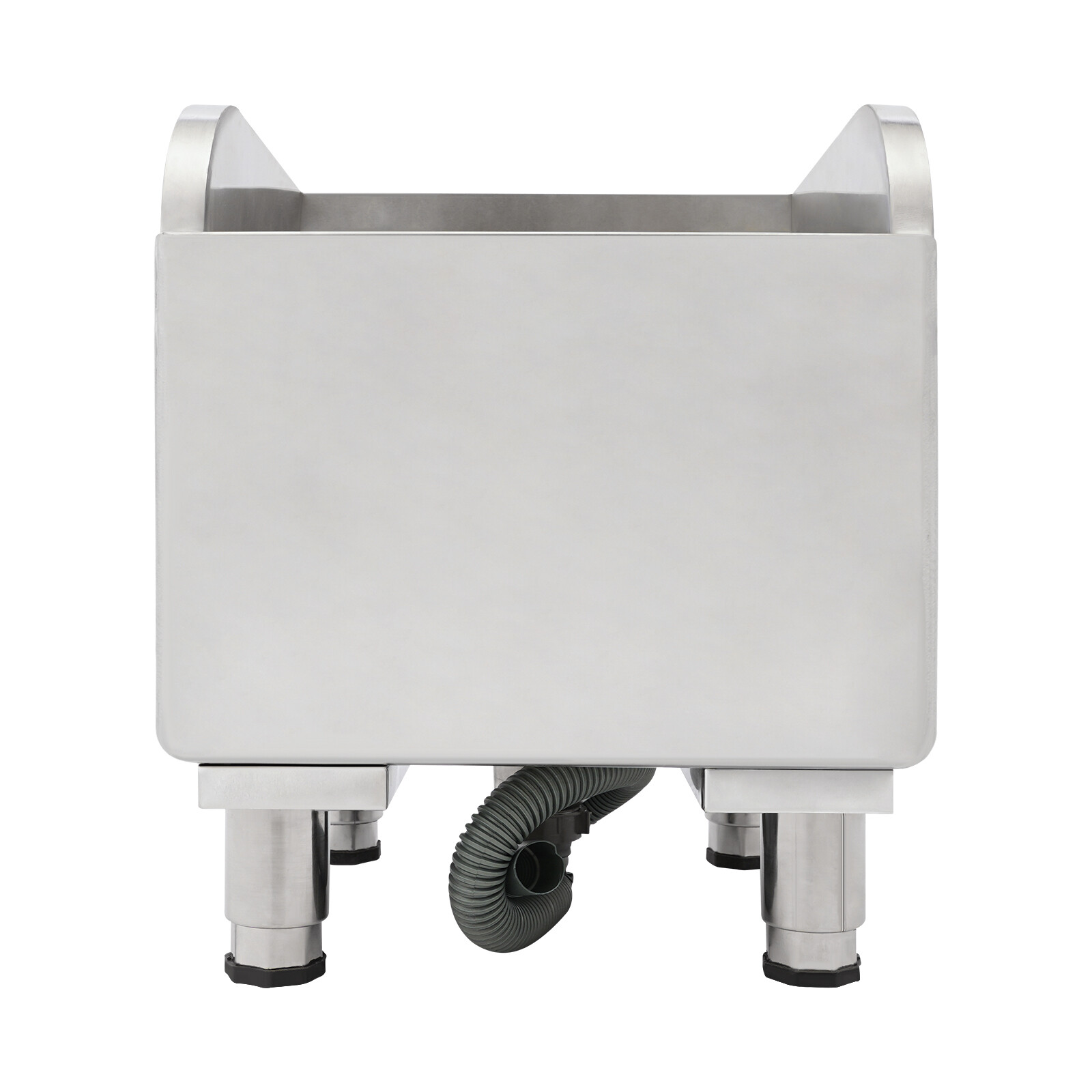 Stainless Steel Mop Service Basin, Floor Mount Mop Sink 17.72*16.14*19.69 in