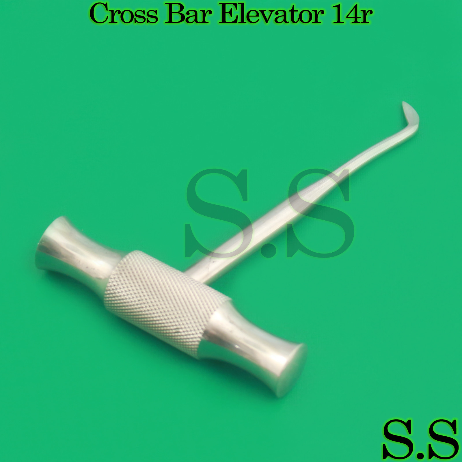 2 PCS CROSS BAR DENTAL ROOT ELEVATOR WINTER BLADE 14L & 14R
