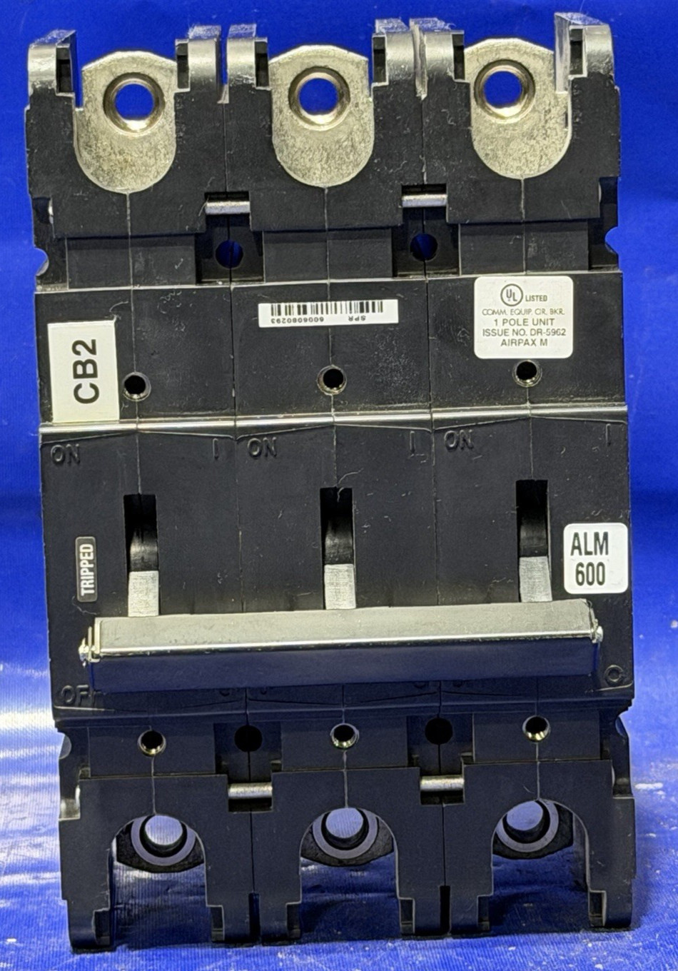 AIC25000 750 Amp 80V Airpax 3P Lineage Power Circuit Breaker 🟦