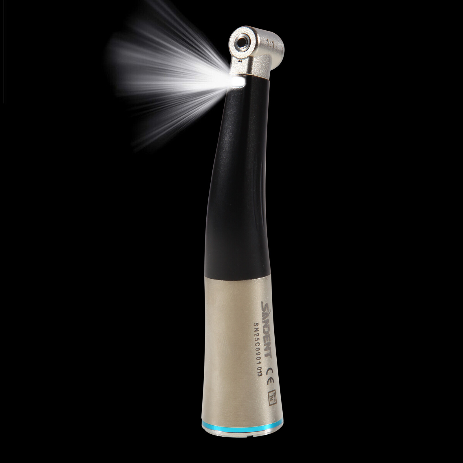 1-5* NSK Style Dental Fiber Optic 1:1 Contra Angle Handpiece Inner Push E-Type