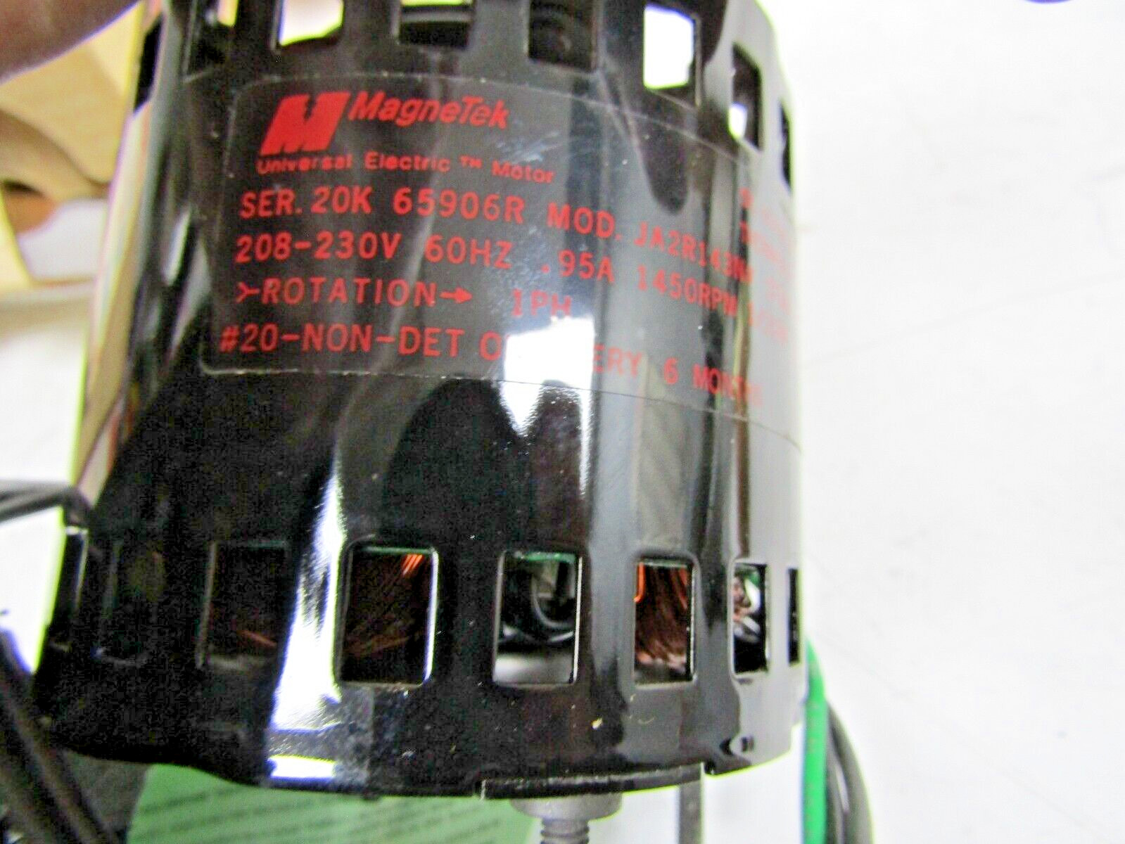🔥NEW # 398 MAGNETEK 1/20 HP HVAC MOTOR 1Ø 208-230 VAC 1450 RPM CCWSE JA2R143N