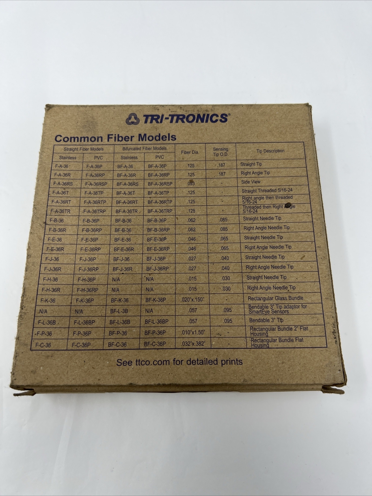 Tri-Tronics BF-A-36RT Cable Bifurcated Glass Fiber Optic Light Guide