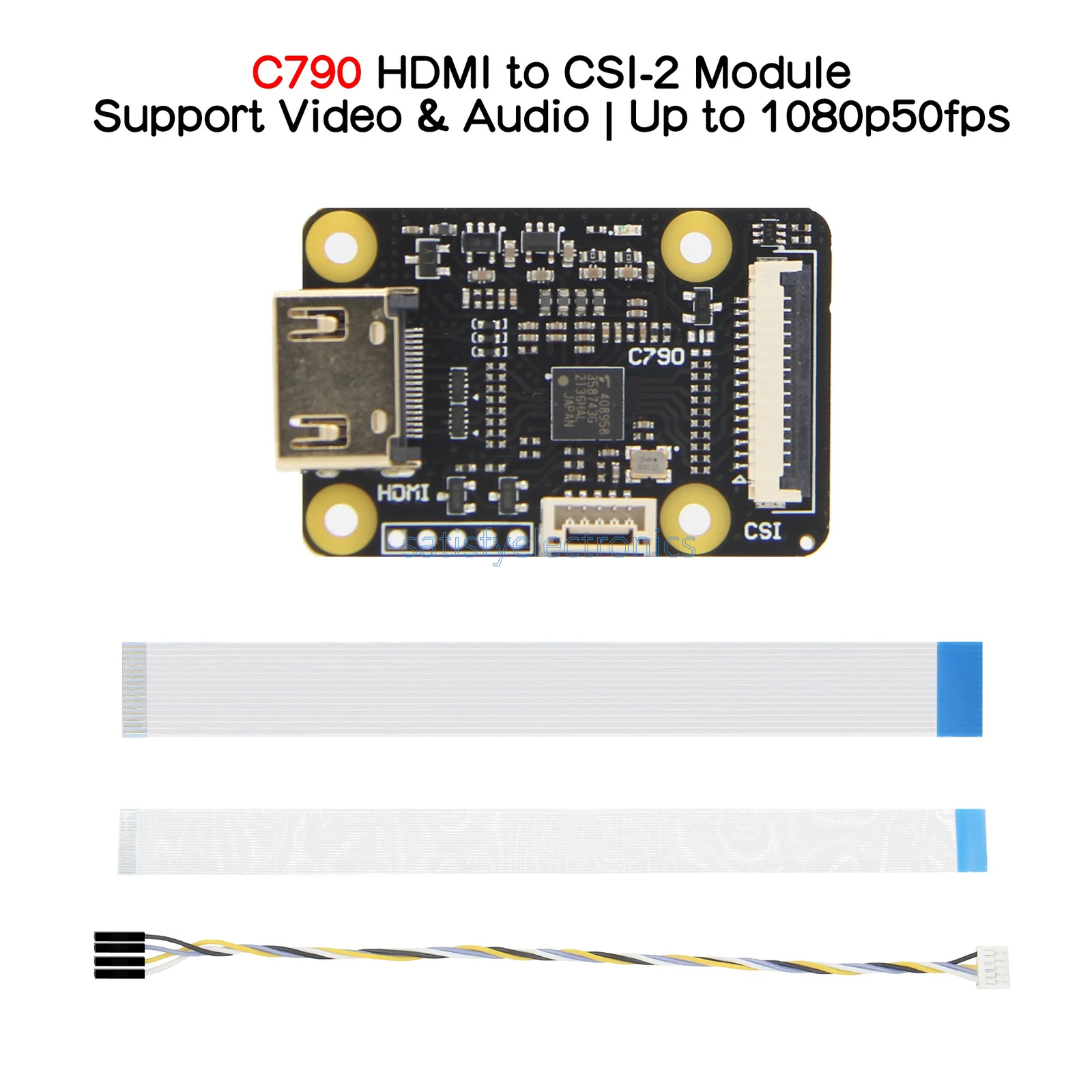1080P 60Hz HDMI to CSI-2 Adapter I2S For Raspberry BliKVM PiKVM «KVM over IP»