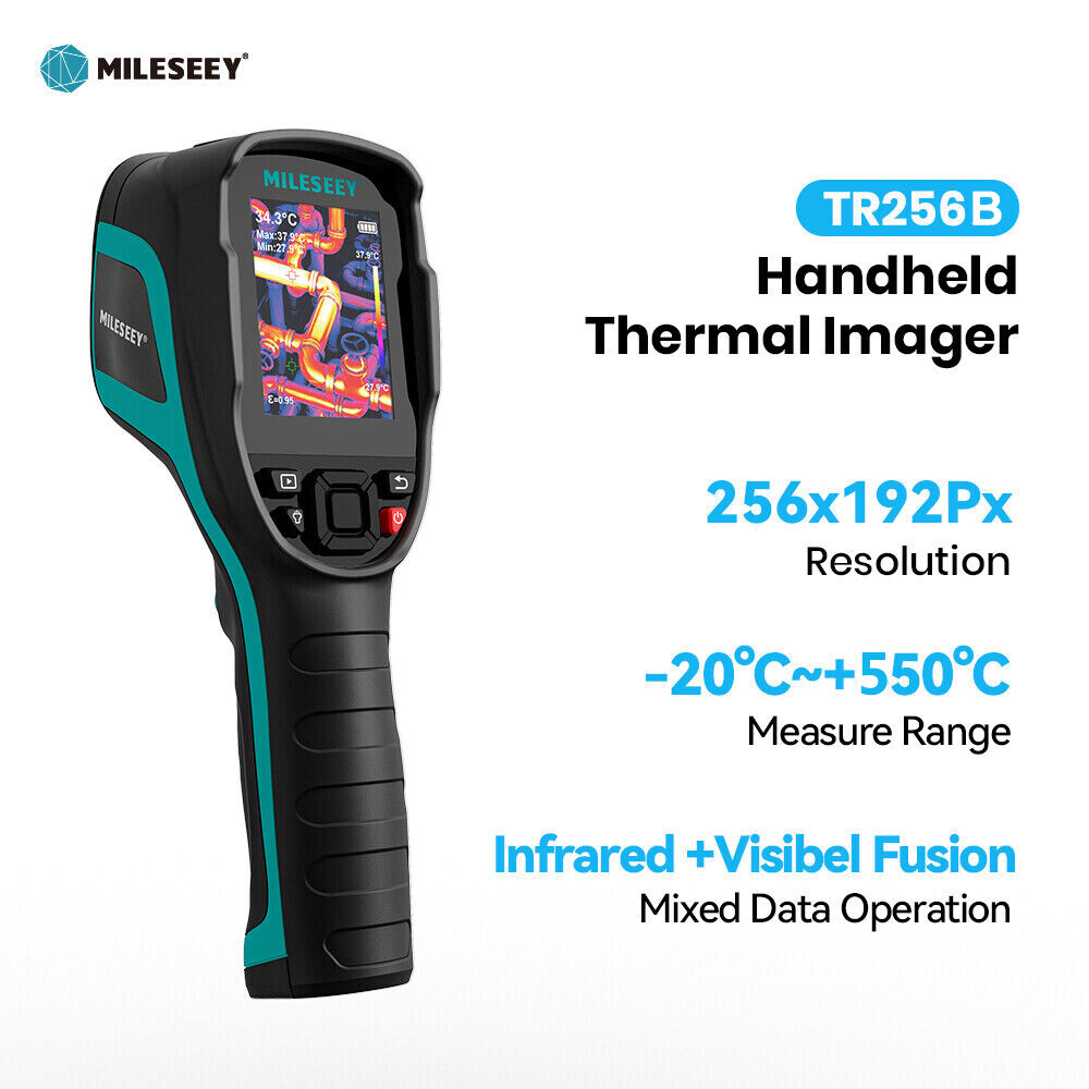 MiLESEEY Infrared Thermal Imager&Visible Light Camera IR Resolution -20°C ~550°C