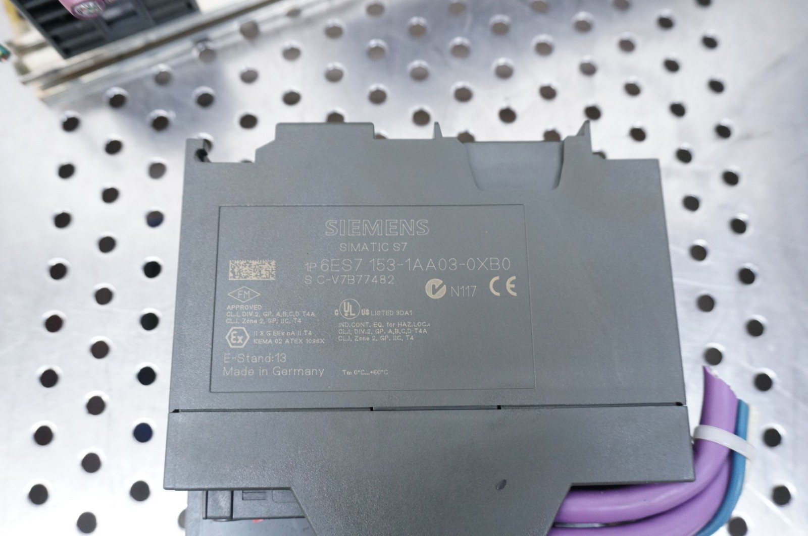 SIEMENS RS 485-REPEATER 6ES7 972-0AA01-0XA0 w/ 321-1BH02-0AA0 7KF02-0AB0