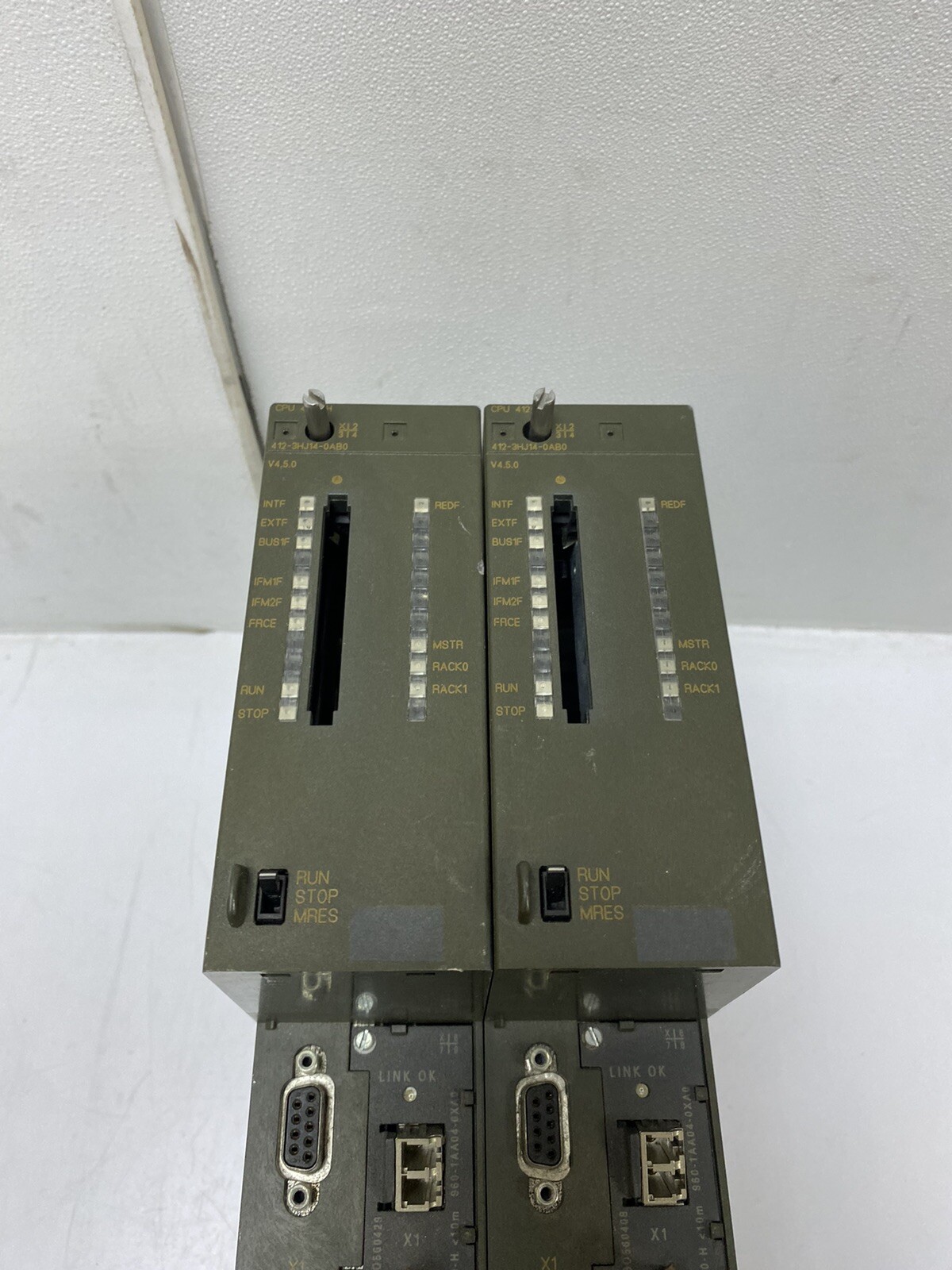 Siemens S7-400 CPU 412-3H 6ES7412-3HJ14-0AB0 + 2x 6ES7960-1AA04-0XA0