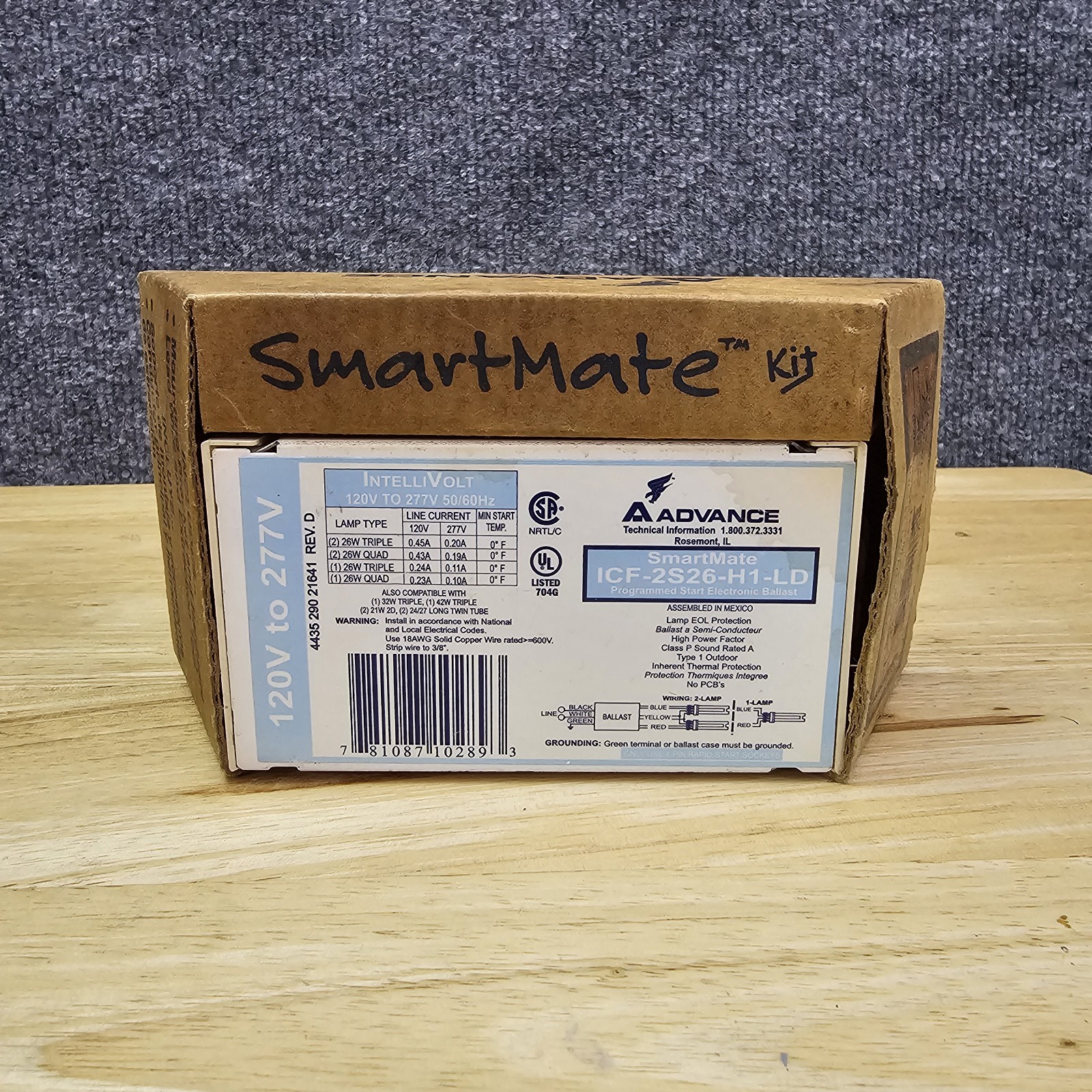 ADVANCE ICF-2S26-H1-LD – SmartMate Kit Ballast