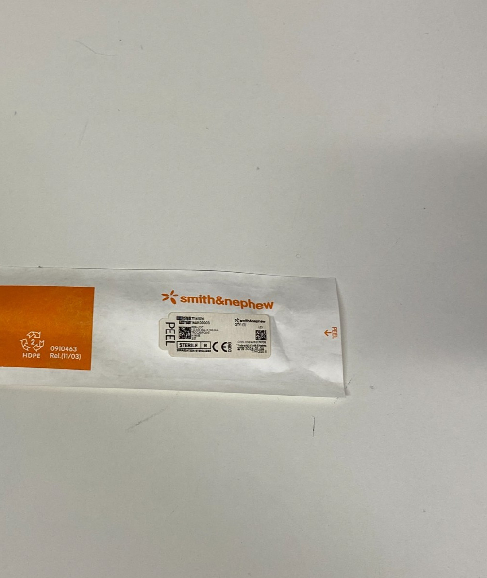 Lot of 17 SMITH & NEPHEW Point K-Wire 71161016 Exp.2026-01 to 2026-03 (*K40*)