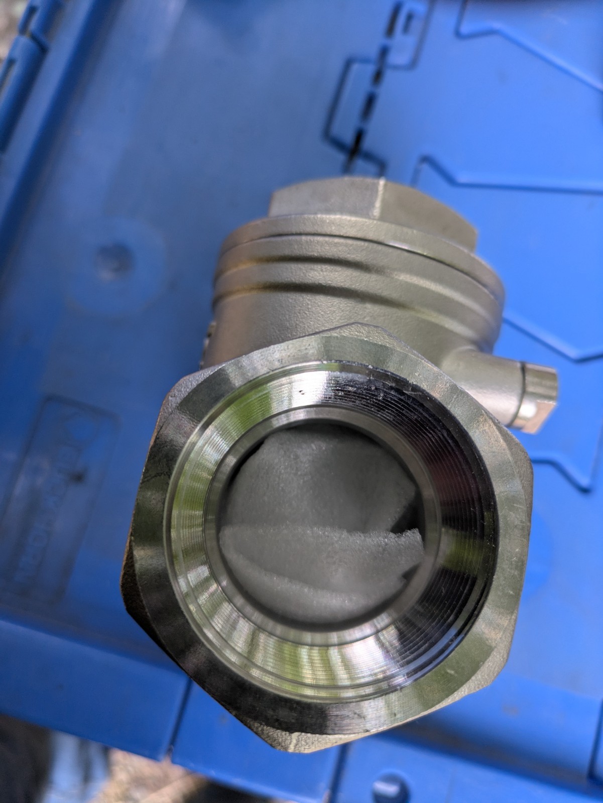 Sharpe 1-1/2″ Threaded 316 Stainless Steel 200 WOG Swing Check Valve New