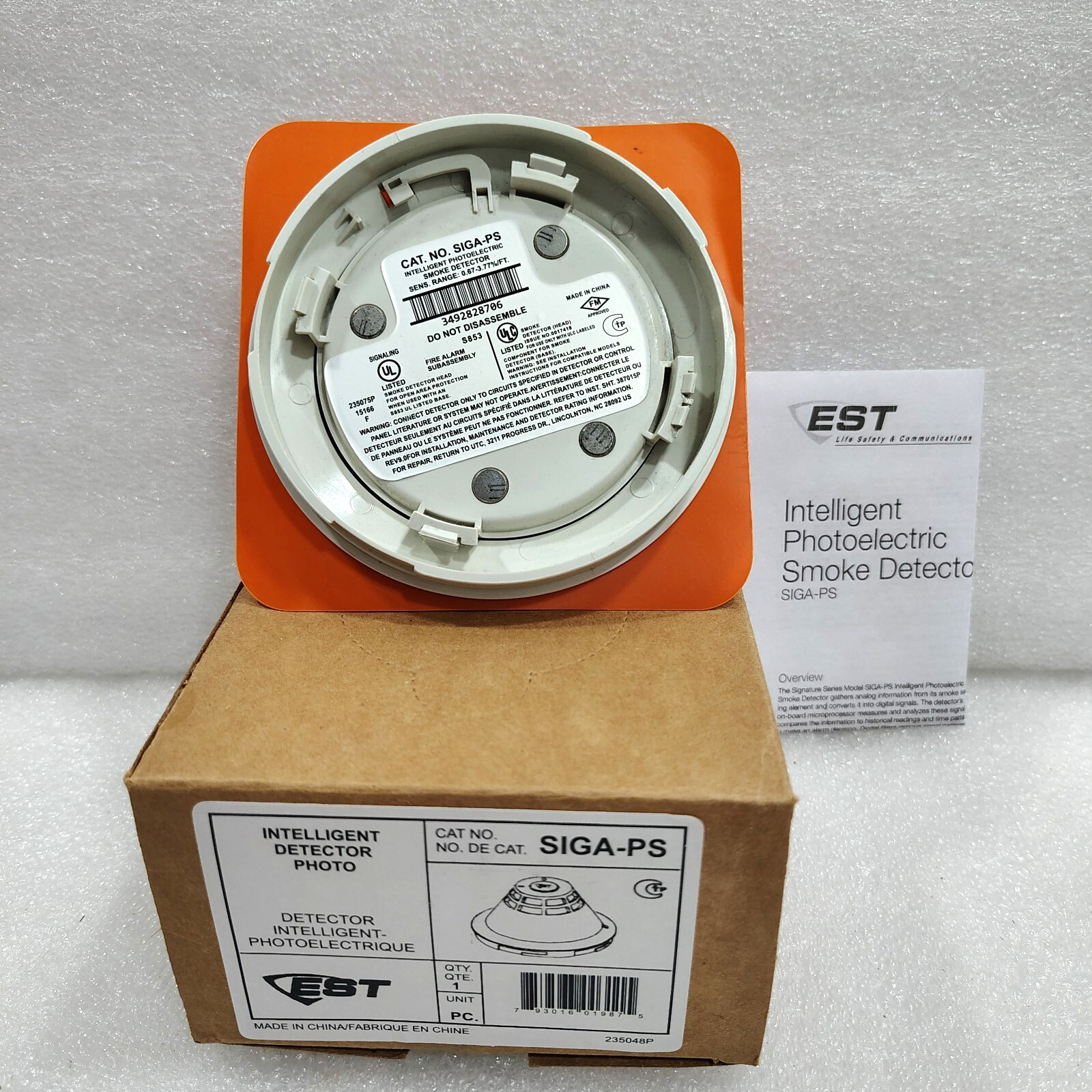 NEW EDWARDS EST SIGA-PS DETECTOR SIGA PS FIRE ALARM