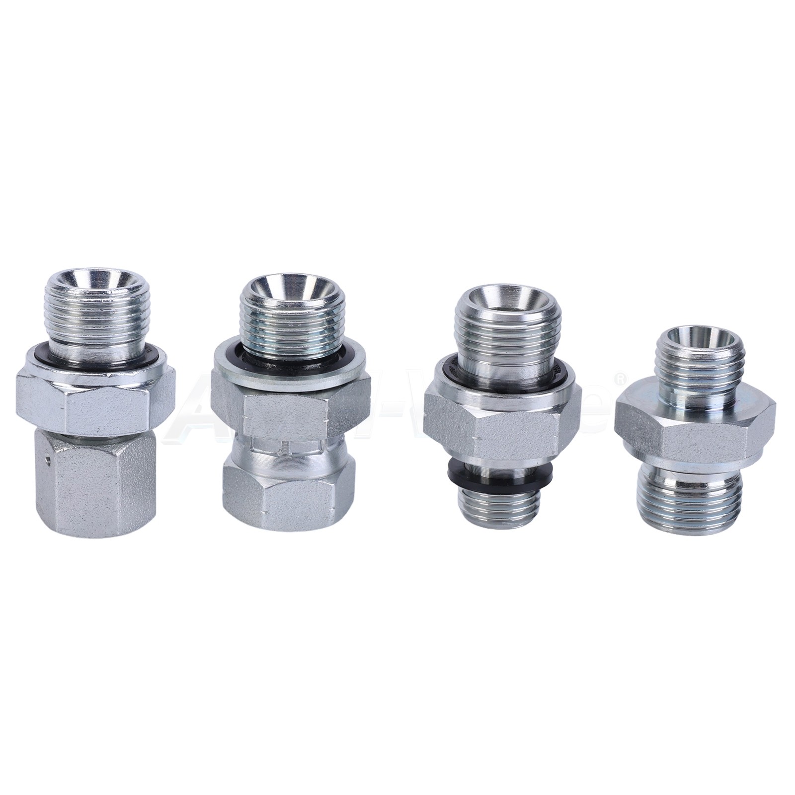 3/8in Hydraulic Adjustable Flow Control Two-way Joint w/ G3/8 For Fluids Gases