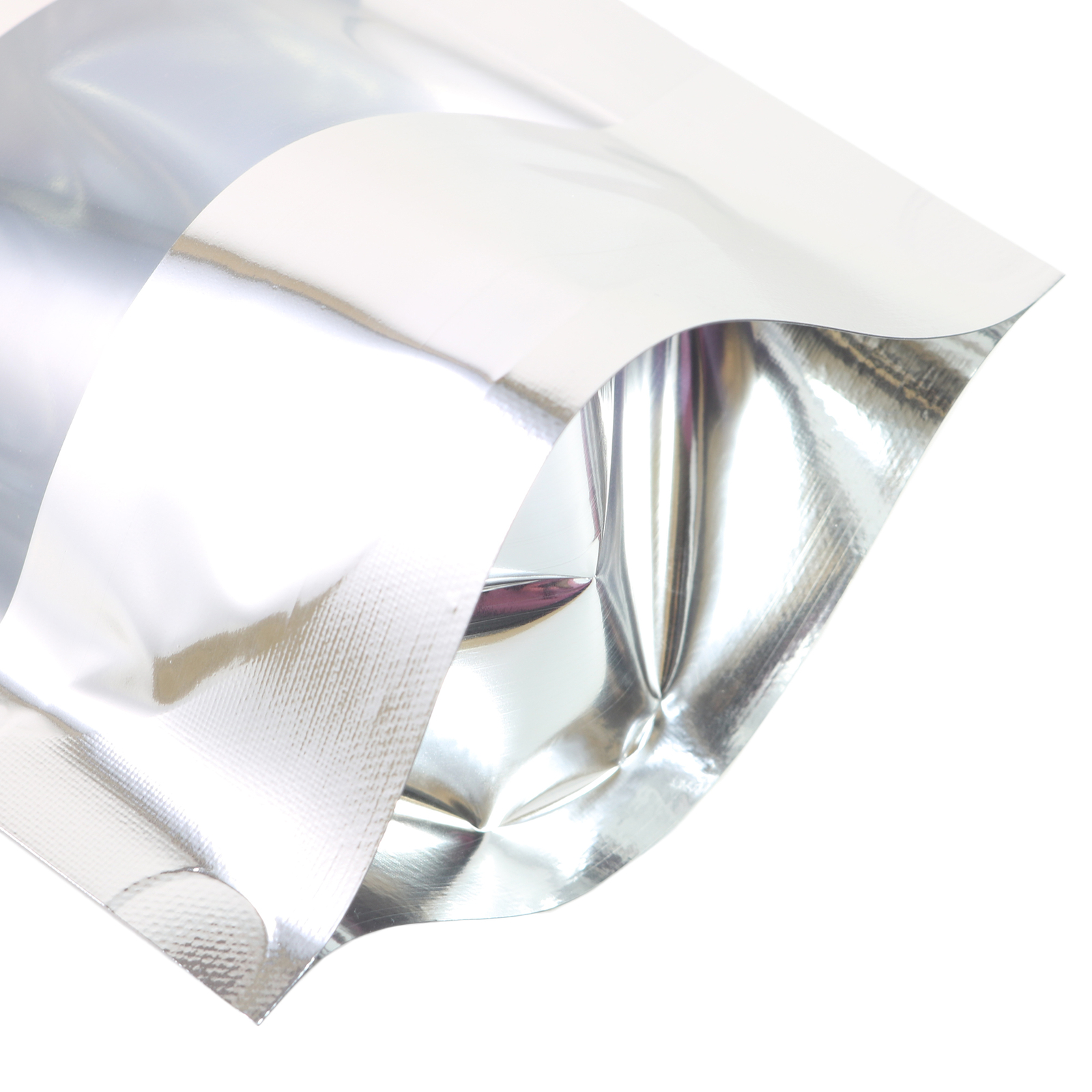 200 Silver Stand-Up Dry Food Mylar Pouches for Seeds and Grains