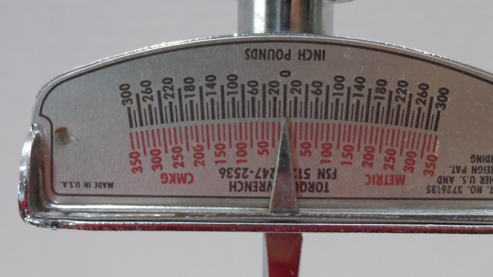 Consolidated Devices 3003BI Flat Beam Torque Wrench 3/8″ Drive 0/300 In/Lbs