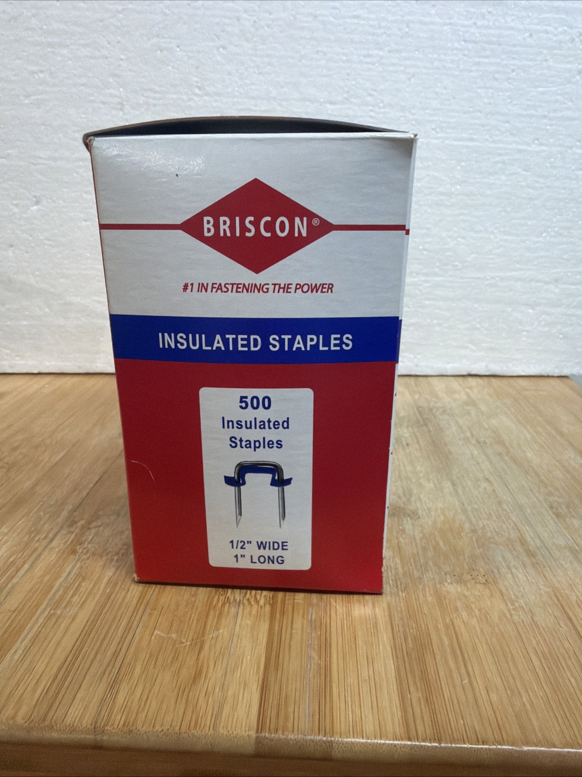 Briscon SN40IB Cable Staples 1/2″ W x 1″ L 500 Pack
